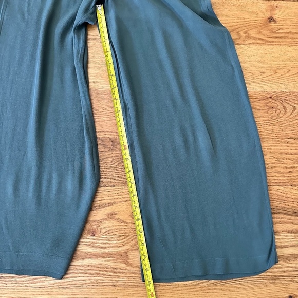 Aritzia Wilfred High-Waist Wide-Leg Ankle Linen-Blend Pant (Size XS) - Picture 8 of 9